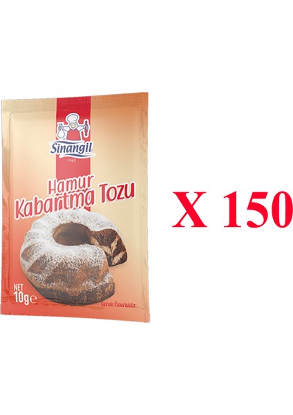 Hamur Kabartma Tozu 150 Paket