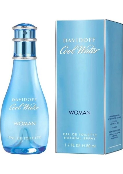 Cool Water Edt Erkek Parfüm 125ML + Cool Water Women Edt 100ML 2li Parfüm Seti