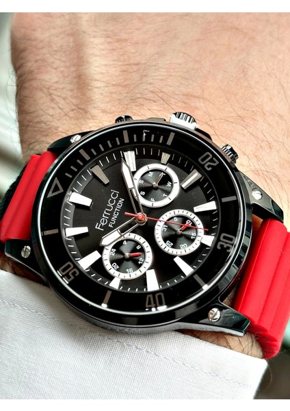 Function FCF.03345FS.04 Silikon Kordon Erkek Kol Saati fırsatları