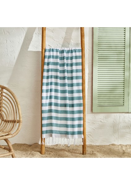 Lina Peştemal Plaj Havlusu Yeşil
