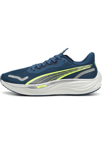Erkek Ocean Tropic-Lime Pow-Puma Silver Puma Velocity Nitro 3 Yeşil Erkek Yürüyüş ve Koşu Ayakkabısı