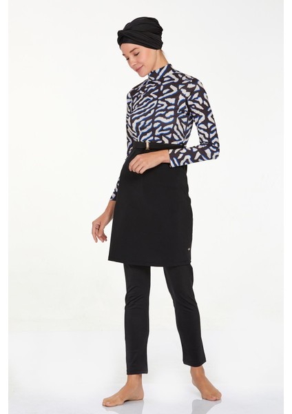 Kadın Tam Tesettür Siyah Mayo C4T2N5O4 modelleri