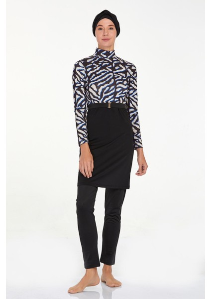 Kadın Tam Tesettür Siyah Mayo C4T2N5O4 fırsatları