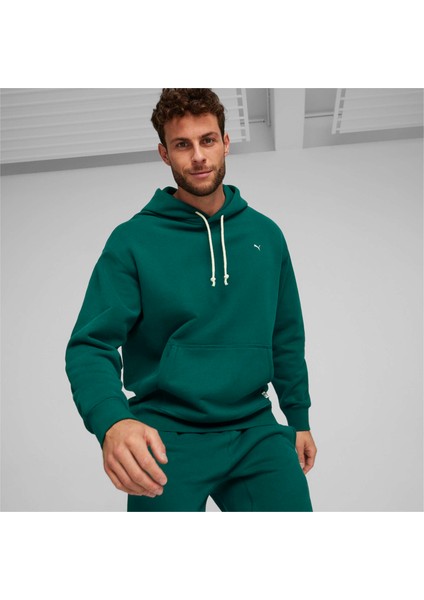 Erkek Malachite Puma Mmq Hoodie Yeşil Erkek Sweatshirt