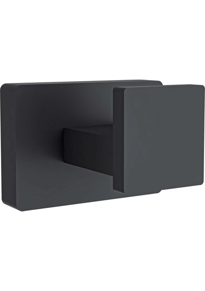 K400 Mat Siyah Tekli Askı