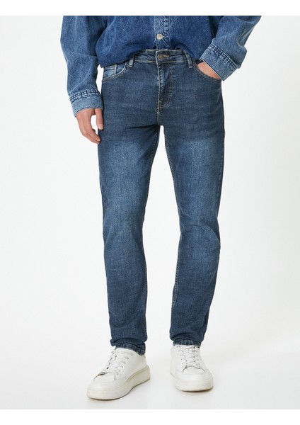 Slim Fit Kot Pantolon Brad Jean
