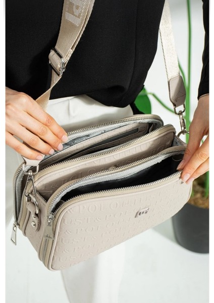 Kadın Taş Rengi Ayarlanabilir Askılı Omuz ÇANTASI-4023 modelleri