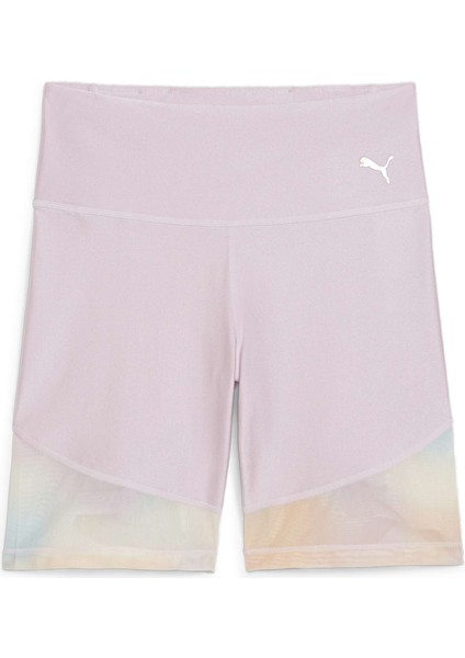 Kadın Grape Mist Puma Summer Daze 7" Bıke Short Lila Kadın Tayt Şort