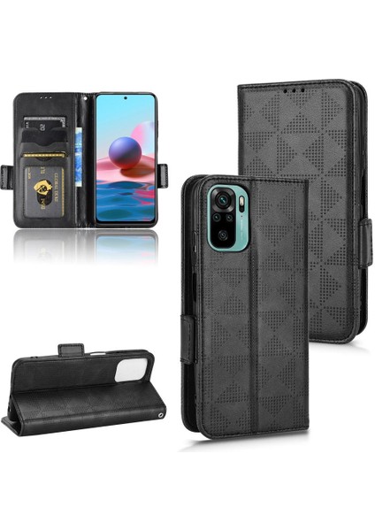 Xiaomi Redmi Not 10 4g Görüntüleme Standı 3 Kart Tutucu Cüzdan Flip (Yurt Dışından)