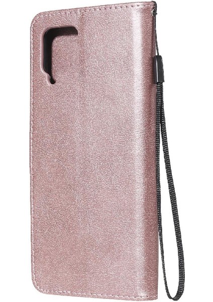 Samsung Galaxy Flip 5g Klasik Düz Renk Iş Cüzdan Için Flip Case (Yurt Dışından)