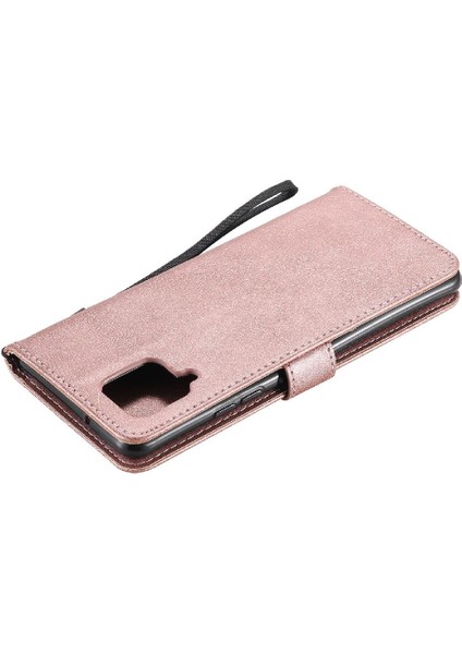 Samsung Galaxy Flip 5g Klasik Düz Renk Iş Cüzdan Için Flip Case (Yurt Dışından)