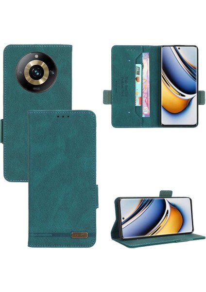 Realme 11 Pro Artı Kart Tutucu Kickstand ile Tam Koruma (Yurt Dışından)