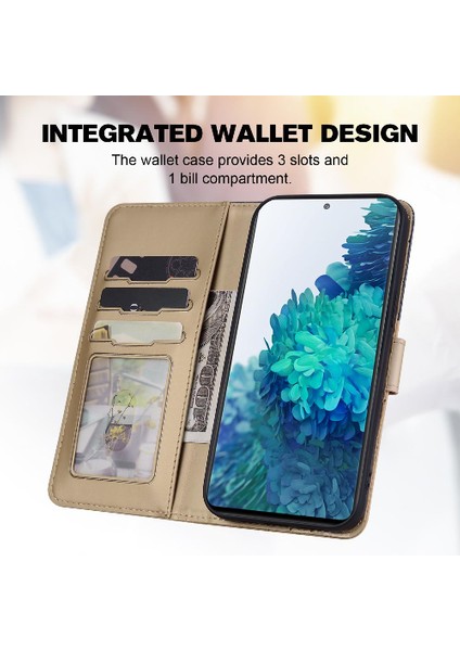 Samsung Galaxy S20 Fe 5g Için Kılıf Cüzdan Kılıf Basit Iş Çevirme (Yurt Dışından) modelleri
