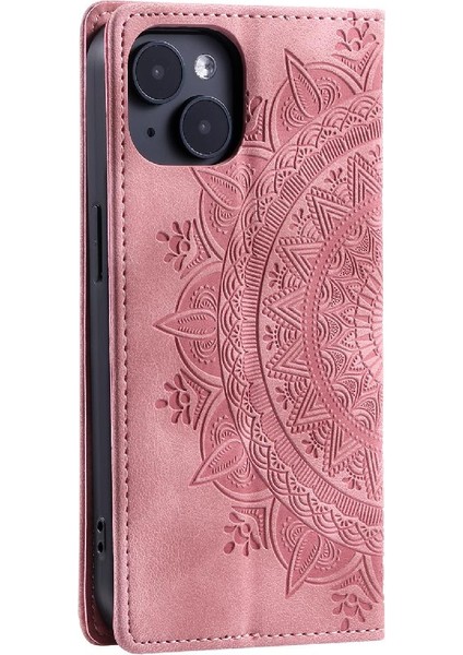 IPhone 15 Için Kılıf Artı Kart Ekleme Darbeye Kapak Kapak Tam Pu (Yurt Dışından)