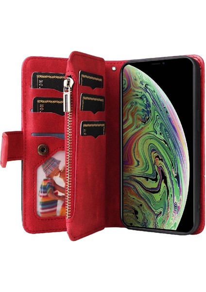 Kart Yuvası Standı Kickstand Koruyucu Iki Renkli IPhone X/xs Için Kılıf (Yurt Dışından)