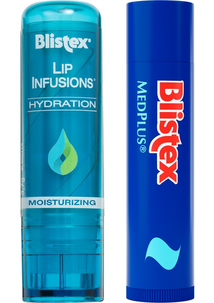 Uzun Süreli Nemlendirici Lip Infusions Hydration+Kuru ve Çatlamış Dudaklara Onarıcı Medplus Stick