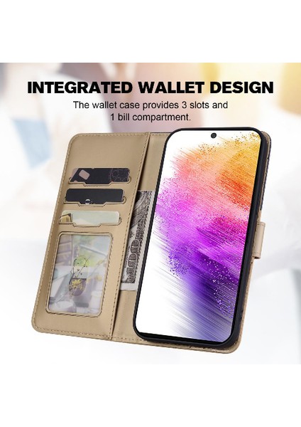 Samsung Galaxy A73 5g Darbeye Kapak Kapak Kılıf Cüzdan (Yurt Dışından)