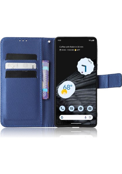 Google Piksel 7 Pro Kapak Için Kılıf Kickstand Manyetik Cüzdan Kart Tutucu (Yurt Dışından) indirimleri