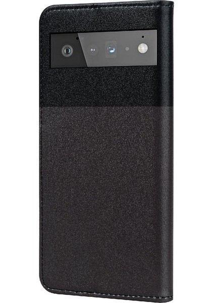 Google Piksel 6 Pro Flip Kapak Için Kılıf Cüzdan Darbeye Deri Kılıf (Yurt Dışından) modelleri