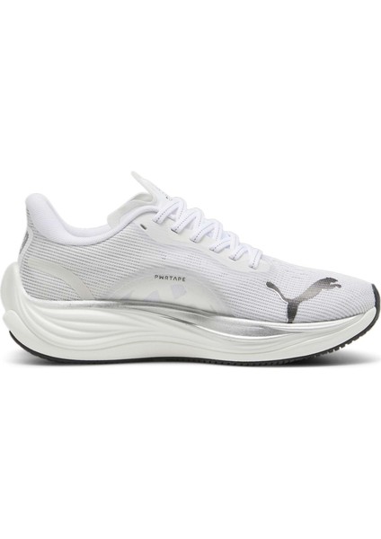 Kadın Puma White-Puma Silver-Puma Black Puma Velocity Nitro 3 Wns Beyaz Kadın Yürüyüş ve Koşu Ayakkabısı