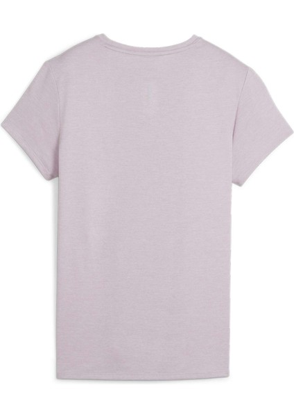 Kadın Grape Mist Heather Puma Run Favorıte Heather Ss Tee W Lila Kadın T-Shirt fiyatları