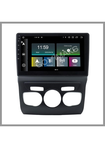 Cıtroen C4 2011-2017 4 GB Ram 64 GB Hafıza Androıd Multımedıa Teyp