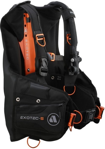 Exotec-S Siyah/turuncu Seviye Yeleği Bcd