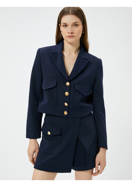 Mini Şort Etek Yüksek Bel Düğmeli Cep Detaylı fiyatları