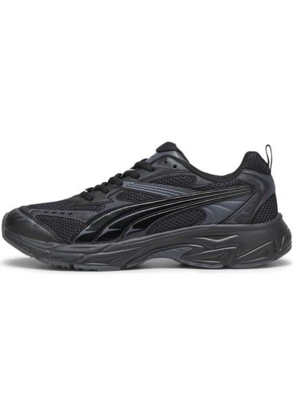 Erkek Puma Black-Strong Gray Puma Morphic Base Siyah Erkek Günlük Spor Ayakkabı
