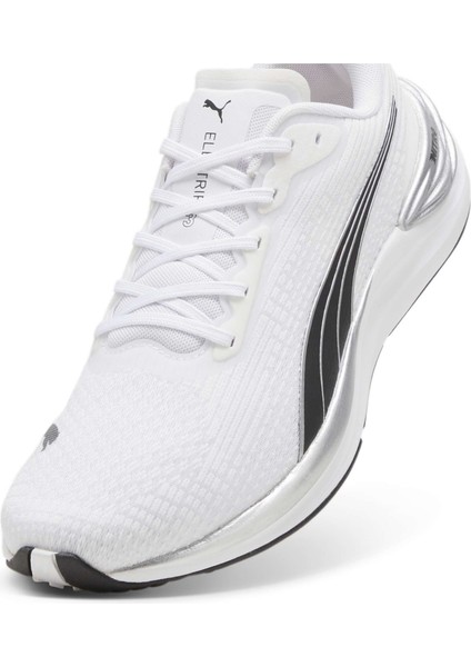 Erkek Puma White-Puma Black-Puma Silver Puma Electrify Nitro 3 Beyaz Erkek Yürüyüş ve Koşu Ayakkabısı