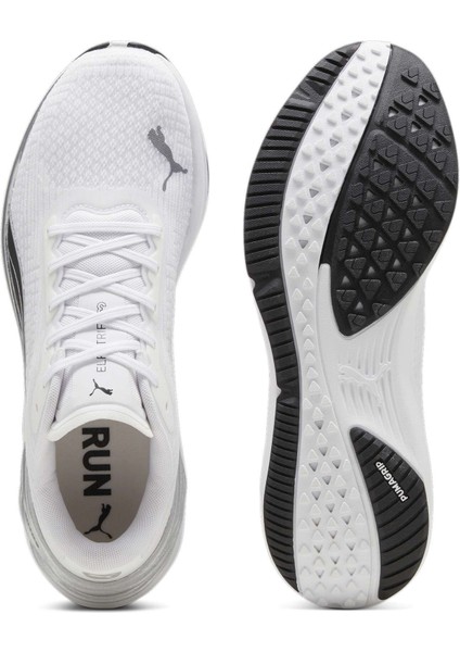 Erkek Puma White-Puma Black-Puma Silver Puma Electrify Nitro 3 Beyaz Erkek Yürüyüş ve Koşu Ayakkabısı