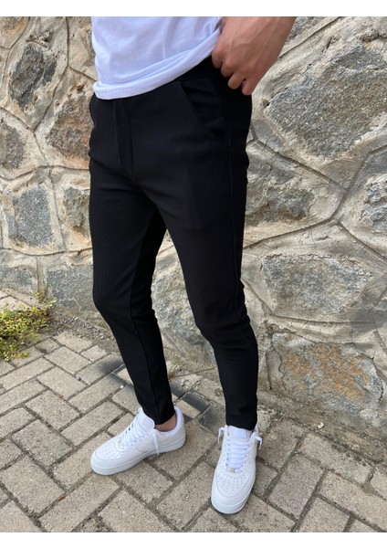 Fitilli Dar Paça Jogger Pantolon