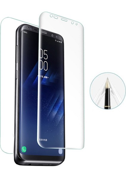 Cda Store Vivo V30E 5g Uyumlu Ön Body Şeffaf Ultra Koruyucu Nano Jelatin