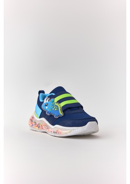 Mavi Erkek Bowie Baloncuk Toplu Işıklı Çocuk Sneaker fiyatları