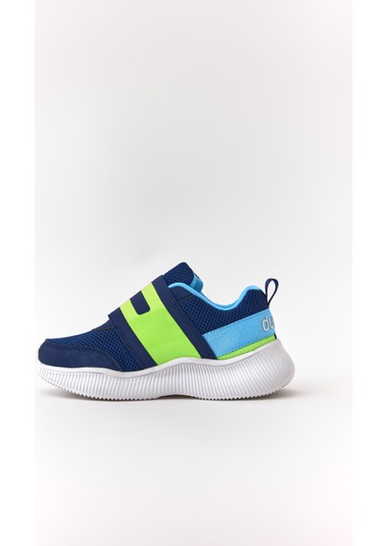 Dudino Kids Footwear Mavi Erkek Bowie Baloncuk Toplu Işıklı Çocuk Sneaker