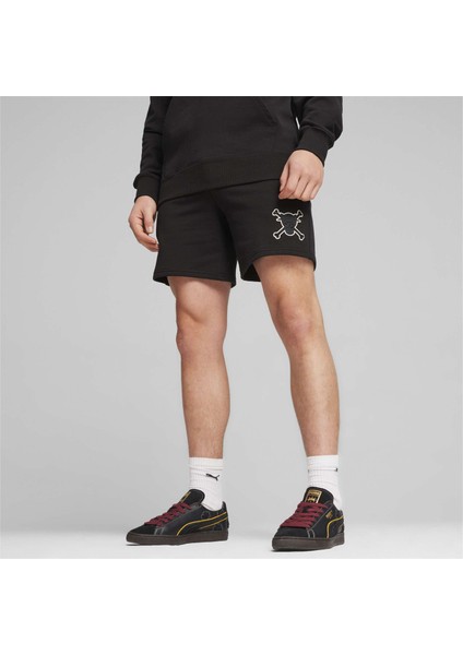 Erkek Puma Black Puma x One Pıece Shorts 7" Tr Siyah Erkek Şort