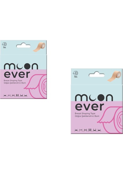 Moonever Göğüs Şekillendirici Bant X2