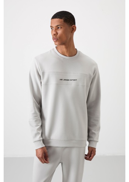 Taş Pamuklu Kalın Yumuşak Dokulu Comfort Fit Baskılı Erkek Eşofman Takım - 85253 fiyatları