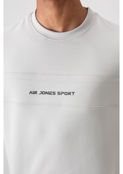 Taş Pamuklu Kalın Yumuşak Dokulu Comfort Fit Baskılı Erkek Eşofman Takım - 85253 indirimleri