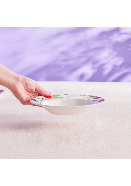 Frida Çukur Tabak Beyaz 22 cm fiyatları