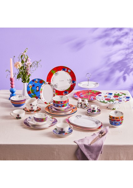 Frida Çukur Tabak Beyaz 22 cm indirimleri