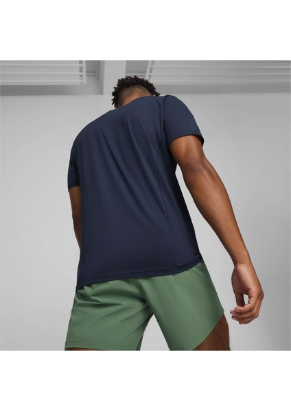Erkek Club Navy Puma Unisex First Mile Tee Lacivert Erkek T-Shirt fiyatları