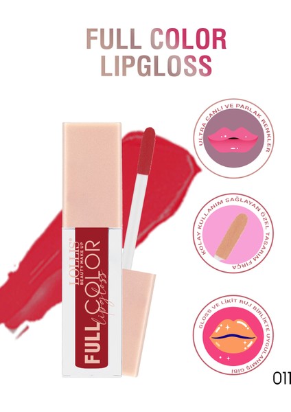 Full Color Lipgloss 011