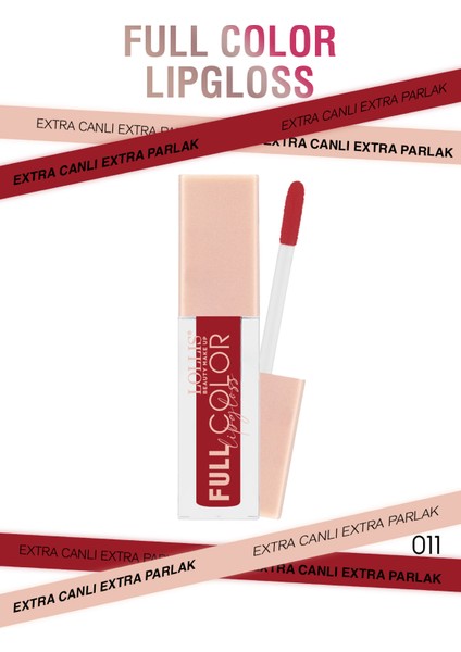 Full Color Lipgloss 011 modelleri