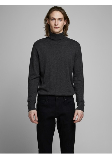 Jack & Jones Jjeemil Knit Roll Neck Erkek Kazak - 12157417