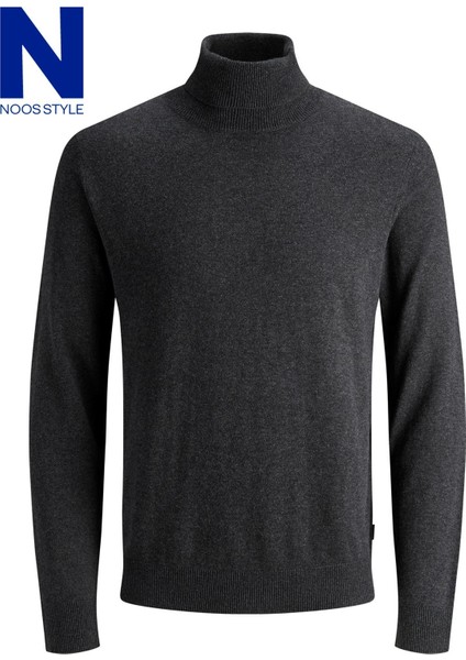 Jack & Jones Jjeemil Knit Roll Neck Erkek Kazak - 12157417