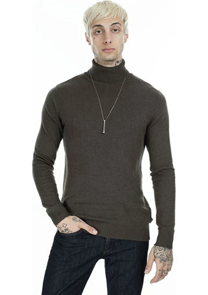 Jack & Jones Jjeemil Knit Roll Neck Erkek Kazak - 12157417