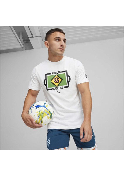 Erkek Puma White Puma Neymar Jr Copa Tee Beyaz Erkek T-Shirt