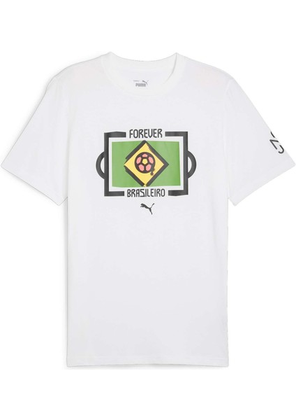 Erkek Puma White Puma Neymar Jr Copa Tee Beyaz Erkek T-Shirt