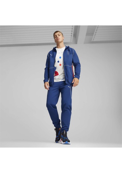 Erkek Pro Blue-M Color Puma Bmw Mms Hooded Sweat Jacket Mavi Erkek Sweatshirt fiyatları